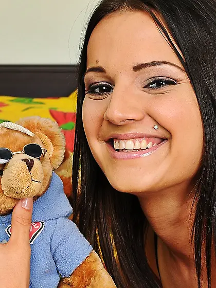 Cute little Tiana keeps