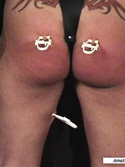 Clothespins chains gorgeous girl