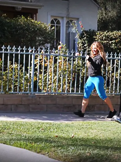 Three cougars pounce on a lad