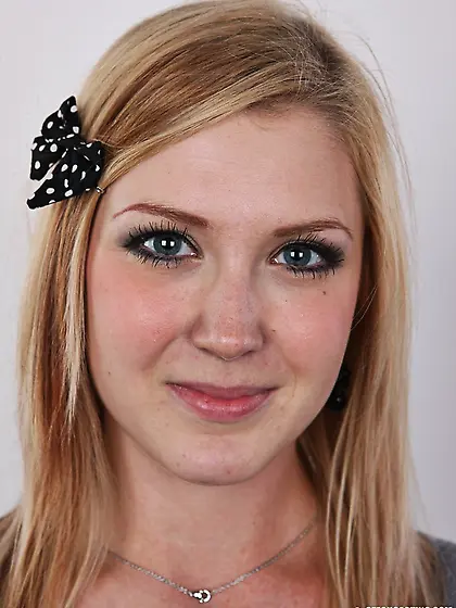 Young blonde flower sexy