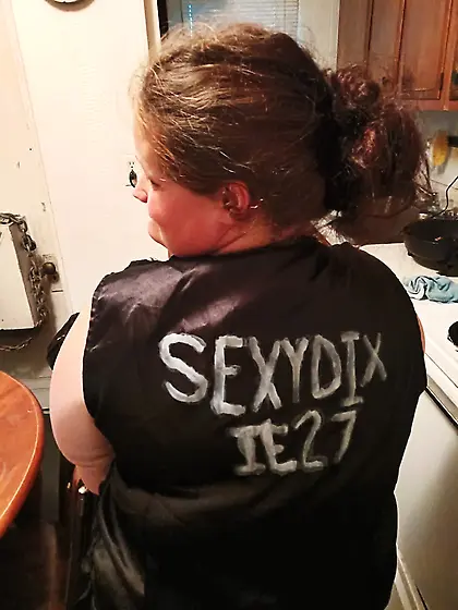 Sexydixie27 he left a handprint