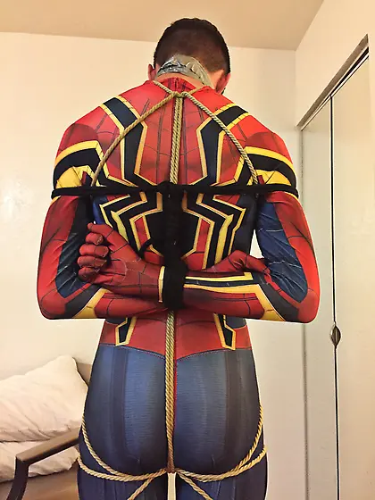 Spiderman Bondage BoundLad