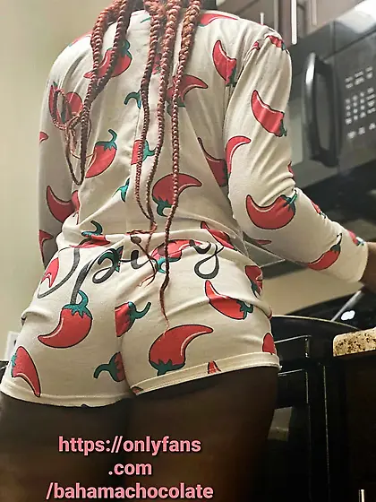 Bahama Chocolate cooks dinner after doing 200 squats