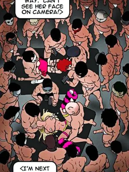 Masked doms share slutty