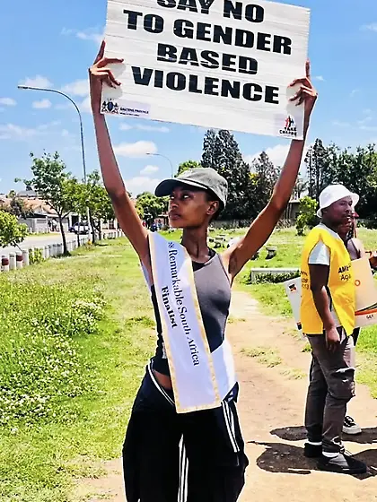 Dumb Feminist Protesting Cunt