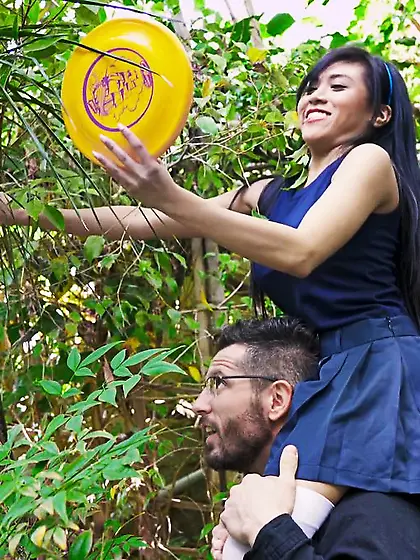 Petite long-haired asian slut