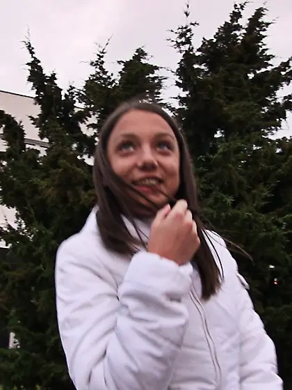 Hot ass brunette white