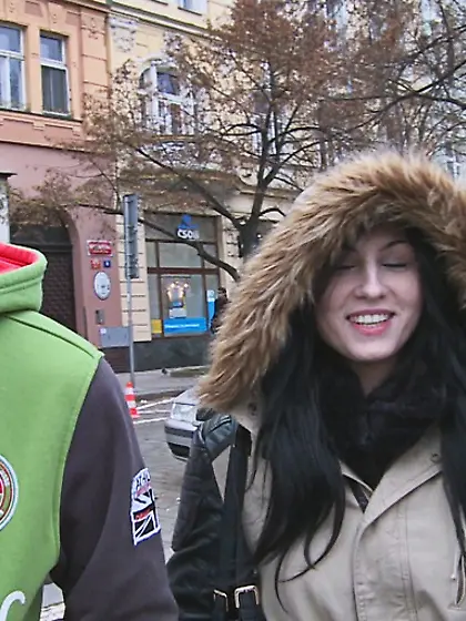 Swingers picking teen couple