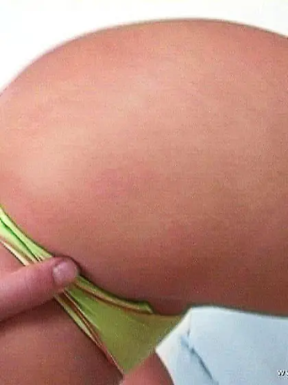 Barbara Voice spreads her sexy legs for the camera and toys her