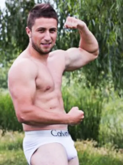 Brunette Young Man Bigantonio21 Dancing.