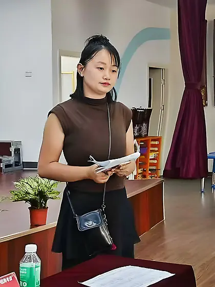 my friend,  a Slutty Chinese dance teacher
