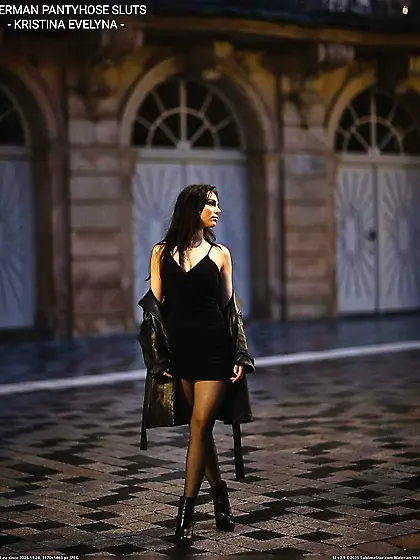 German pantyhose slut Kristina Evelyna