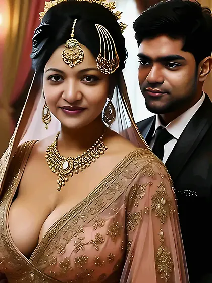 Dipa Islam posing naked with her Son-in-Law Ifat