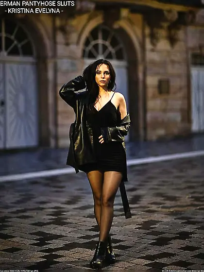 German pantyhose slut Kristina Evelyna
