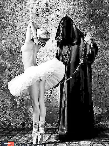 Ebony and White 689!