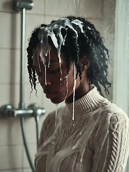 Good Girl Cleaning Up