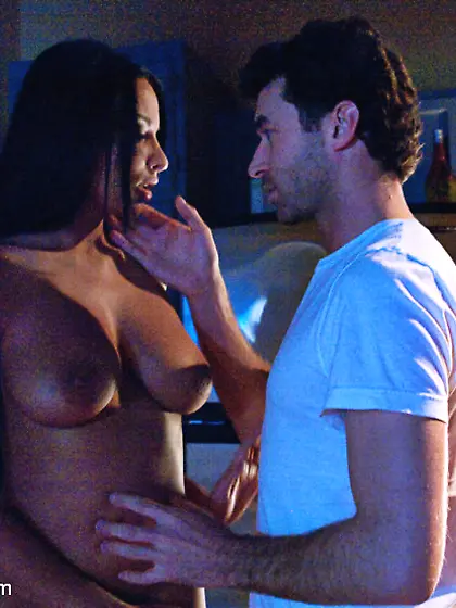 Guy binds pretty babe