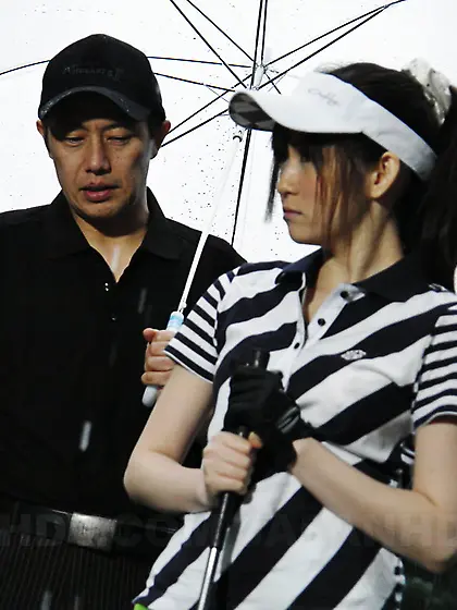 Small cock for Eastern golf girl and huge creampie in her hairy