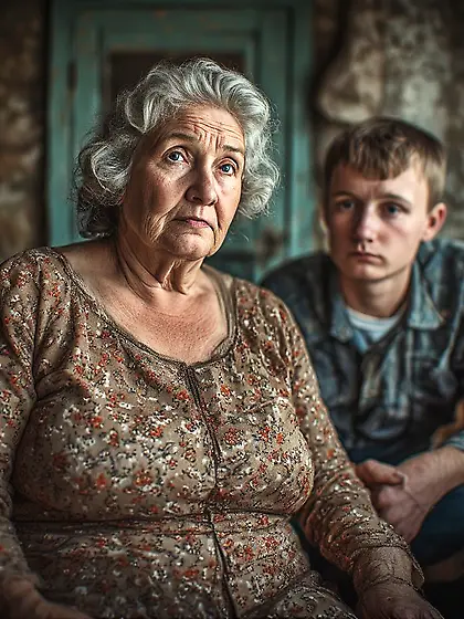 When father left the house,  Mom and I grew closer