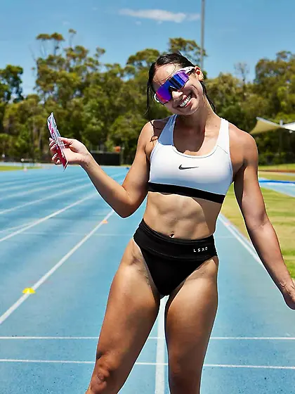 how would you break curvy wannabe athlete sarah?