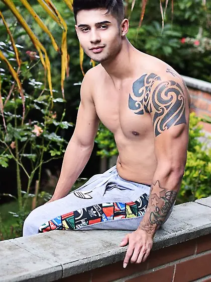 Latin young gay troymax