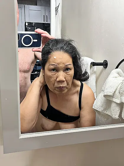 Asian Thai Girlfriend Cumface