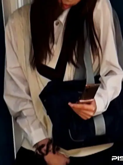 Japanese coed pisses carpet