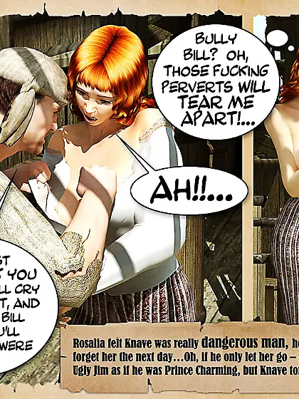 Busty chick pervert pirates