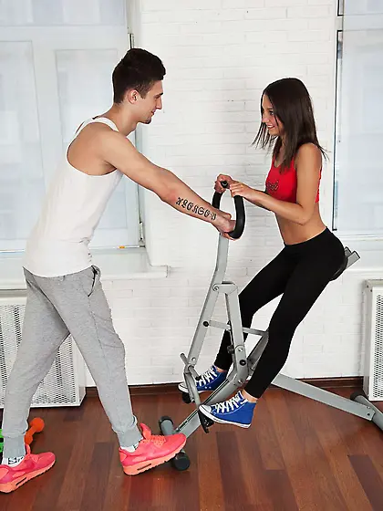 Timid babe with a tight bum is here to get screwed happily