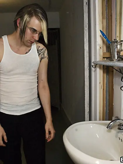 Brandi Belle and her horny friends tease a hot nude guy while we