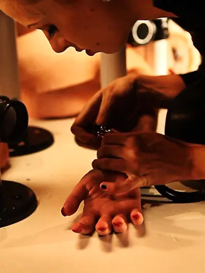 Sexy female body fixed