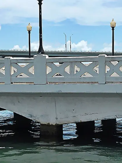 Molly Cavalli and Marlie Moore go for a ride on a boat to enjoy