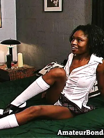 Ebony girl chrome toy