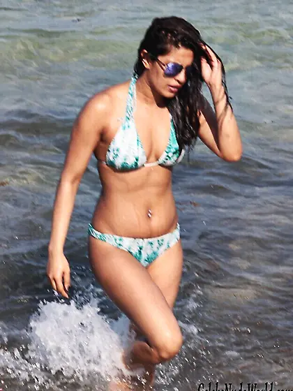 Priyanka Chopra Caught Looking Hot On A Beach