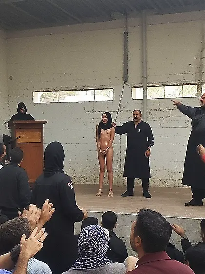 Prisoner of war being executed