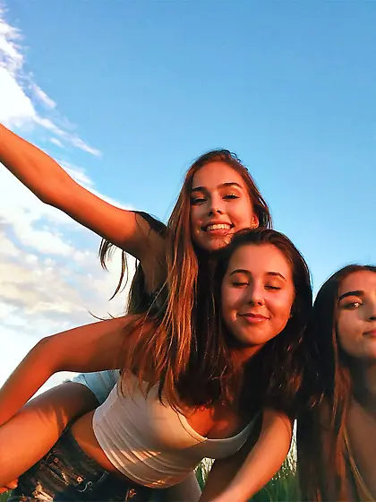 Maggie and her slutty friends