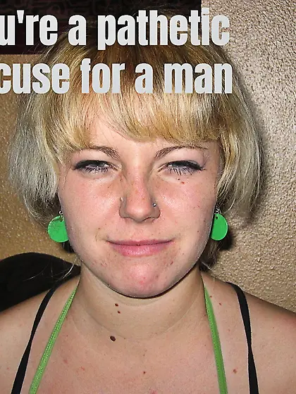 Women disgusted by you