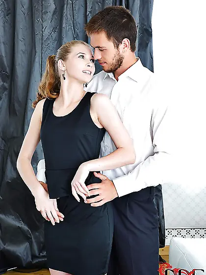 Smoking hot european teen