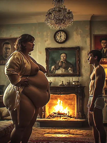 When father left the house,  Mom and I grew closer