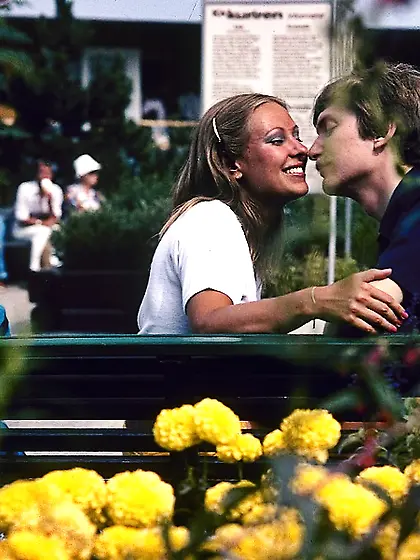 Sweet chick shows smoking