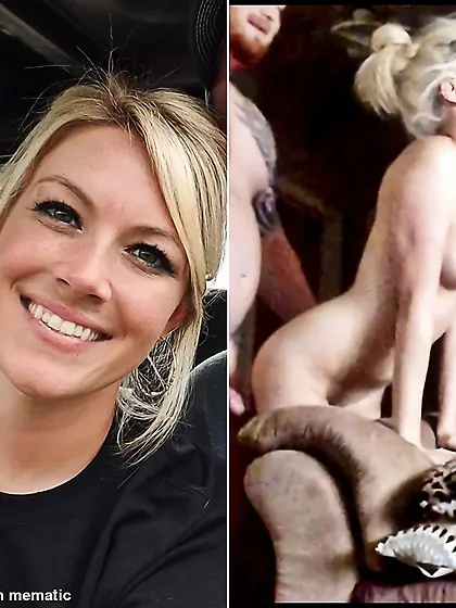 Hot Blonde Slut Mallory