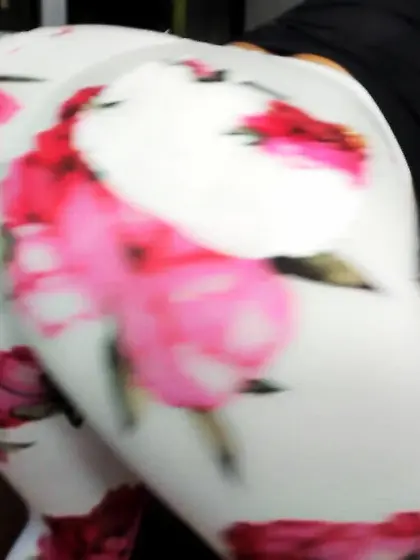 Perfect ass wet brunette rubs cunt