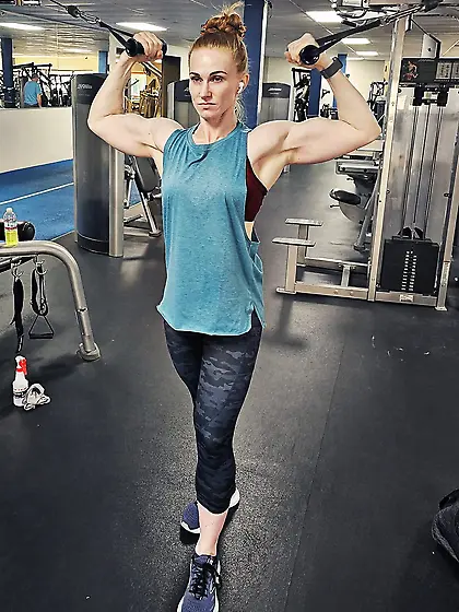 Shesha hot and fit redhead milf