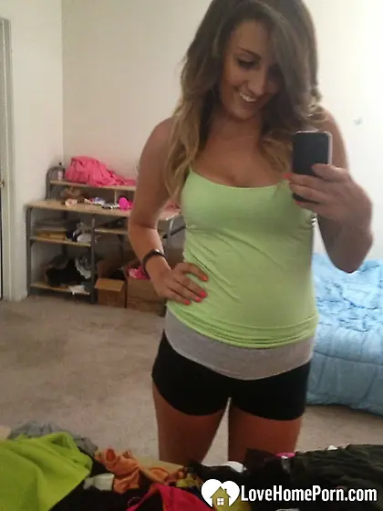 I adore recording my half naked body