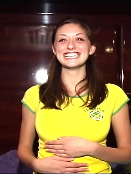 Nikki gets naked and plays with her pussy for GGW