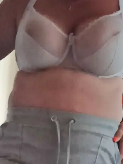 wife tits in white bra