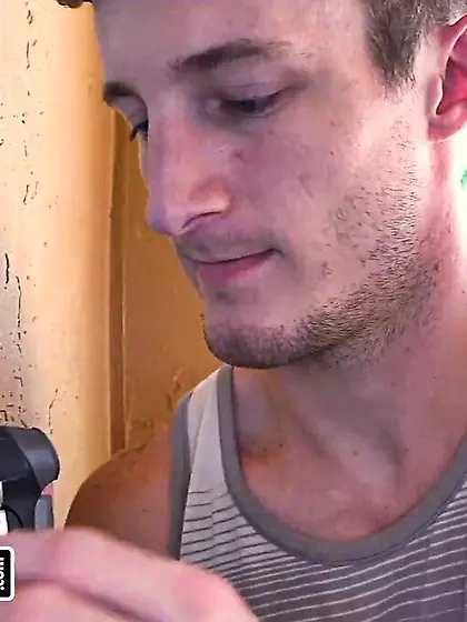 Threeway pounding busy blonde