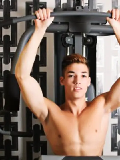 Brunette Young Man Haydenspears.