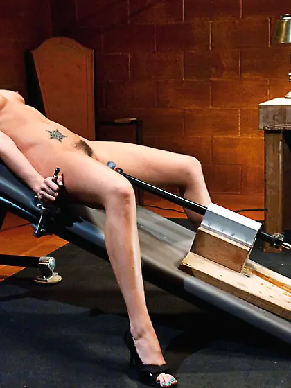 Tori black fucks machines