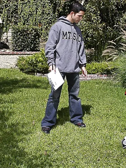 Short haired teen bitch with small boobies gets rammed and cream